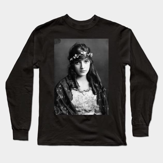 Drown in Those Eyes Long Sleeve T-Shirt by SILENT SIRENS